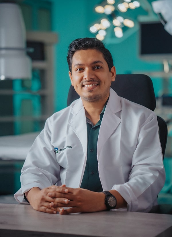Dr. Ramees Najeeb   Pulmonology & Critical CareMD Medicine | DM I DPPM